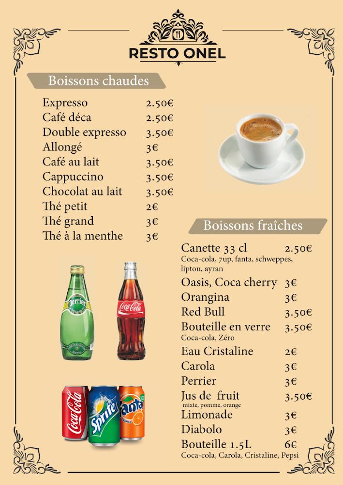 Resto Onel مطعم اونيل العراقي - Menu Image 1